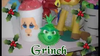 Grinch Esfera goma eva
