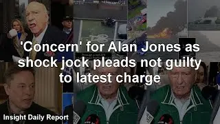 'Concern' for Alan Jones as shock jock pleads not guilty to latest charge