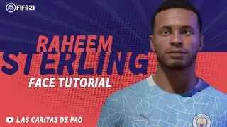 How to Create Raheem Sterling FACE FIFA 21 Lookalike for Pro Clubs CLUBES PRO