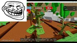 DOING A GIANT GARDEN!!! #gaming #growagardenroblox #roblox #games #amazinggarden #reactiongaming