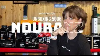 unboxing 500&euro; of Nduranz energy products. Which kind of products I prefer buy as a pro cyclist?