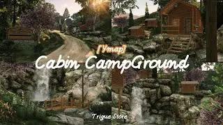 [YMAP] Cabin CampGround #fivem #gtavMapa