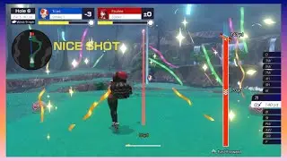 Mario Golf Super Rush: Wildweather Woods Hole In One | Pauline vs Toad