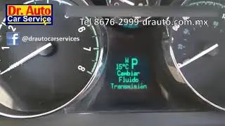 Chevrolet Captiva cambiar fluido de transmisión