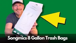 Songmics Trash Bags (8-Gallon) review - Fits snug, durable