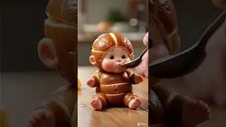 Bread Baby Eating #ai