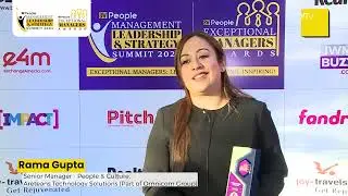 Rama Gupta, Senior Manager - People & Culture - Areteans Technology Solutions