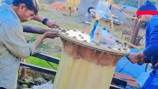 Welcome to vlog Part-3 hmare monci chacha ne खिंचवाऐ bolt🔩macino me aks work Vlog macin ki cheking🎋😎