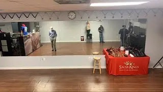Salsa Class on 9/22/21 w/ Matt and Liz