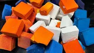 Juicy Dyed Chalk ASMR | Satisfying Crush & Color Mixing