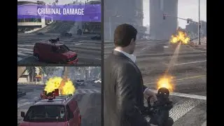 Criminal Damage - Winner! | Speedo Custom Destroyed! | Mini gun and Rail gun Rampage!