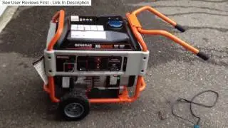 Generac 5747 XG8000E 8000 Watt Portable Generator Honest Review 2017
