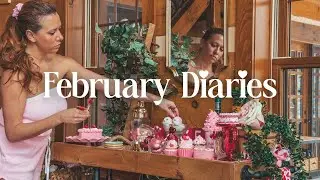 February Diaries 🧸🧁🎀 Valentine's Day Decorating & Making this Year your Best Ever