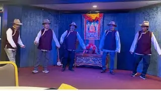 SSMG Group, Dance performance in  Gala Dinner  program with Tulku Ngawang Lapsum Rimpoche in NY. 