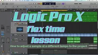 Logic Pro X Flex Time Lesson