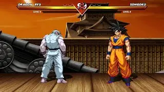 DRAGON RYU vs GOKU - Highest Level Awesome Fight!