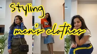 Styling clothes from Men's section || KOOVS mini haul