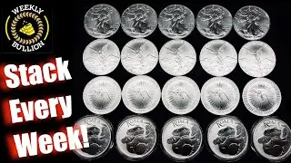 Stacking Perth Mint Coins, Libertads, and More Silver