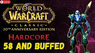 World of Warcraft- Hardcore Classic 58 Mage #classichc #wowhc #worldofwarcraftclassic