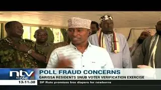 Poll Fraud: Garissa County election manager Abdiwahab Hussein raises concern