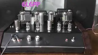 kt88　 6L6pp Sax　　真空管アンプ