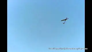rc glider crash
