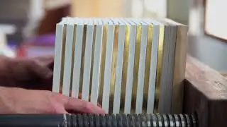 Proceso cantos dorados realizados en SYL - acabados especiales libros