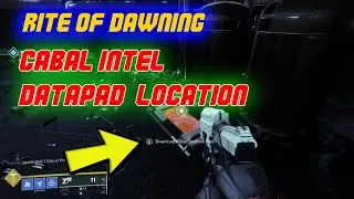 Red Legion Datapad with Festive Intel Location + Pathfinder's Crash Lost Sector Location