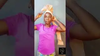 1 layer Aso-oke gele tutorial #gelestyles #headwear