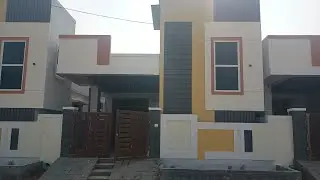 New Independent Houses For Sale 139 sq Yards North East Corner Simplex Indresham 9160311566
