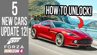 Forza Horizon 4 - ALL 5 NEW Cars from Update 12 & LEGO Barn Find REVEAL!