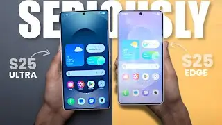 Samsung Galaxy S25 Edge vs Galaxy S25 Ultra - A COMPLETE WINNER