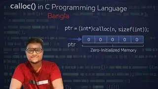 CALLOC () IN C PROGRAMMING  LANGUAGE | DYNAMIC ALLOCATION (BANGLA)