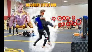 Tricker VS Jiu Jitsu Practitioner | Grappling match