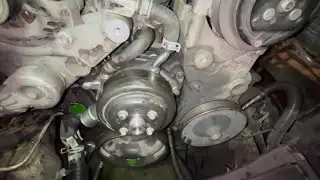 How to replace water pump on 1997 Chevy C2500