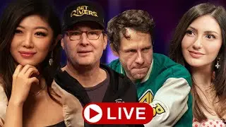 Hellmuth, Tilly, Xuan, Kelly Minkin, Jungleman &diams;️ Livestream Poker Cash Game&diams;️