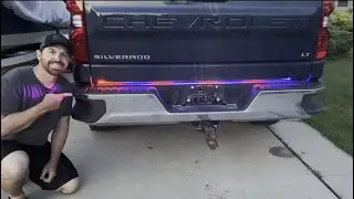 60 inch Truck Tailgate/Window Police Lights, Rear Police Lights for Vehicles