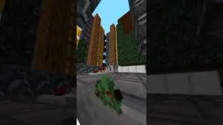 Universal Tree Farm in Minecraft BE 1.21 #minecraft #bedrock #redstone #viral #gaming