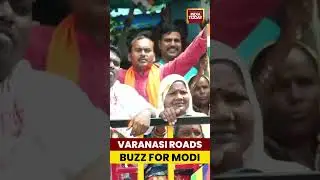 PM Modi Gets Grand Welcome in Varanasi Roadshow | Massive Crowd, High Energy in Uttar Pradesh