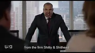 Suits - Louis yells at Susan's parents | S09E04