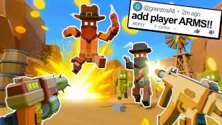 I Added NEW Desert Weapons to My Game...
