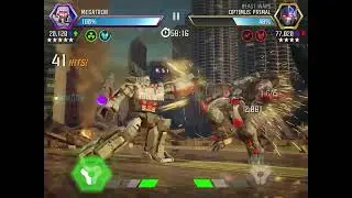 Megatron vs Primal - making use of the armor buff steal | Transformers: Forged to Fight