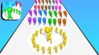 Circles Run 3D ​- All Levels Gameplay Android,ios (Levels 62-63)