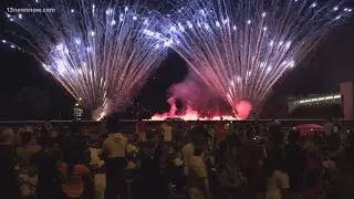 Fourth of July fireworks displays in Virginia Beach