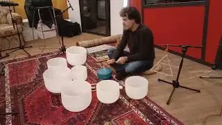 Piano fender e campane di cristallo - Paolo Milanesi & Giuseppe Kalyan Bianco