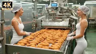 How 1,000,000 Fried Chicken Legs Are Made Daily. What's the Secret?