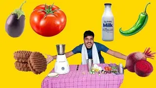 Choose the right vegitables for drink #comedy #funny #vlog #manimeraj #reels #r2h #carryminati