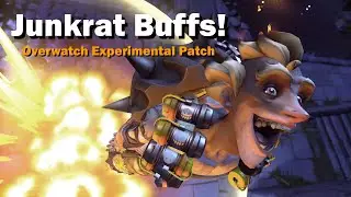 Junkrat Damage Buffs! Overwatch Experimental Patch Notes