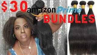 $30 Human Hair Bundle On Amazon| Cheap Bundles| iamjustgeorgiak