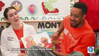 Pelicans star CJ McCollum and his wife, a dentist, promote dental health to children in New Orleans